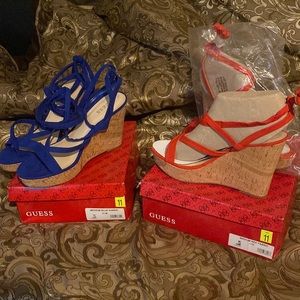 Brand-new Guess wedge sandals